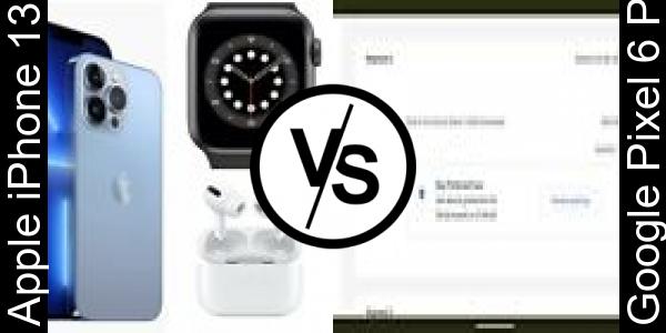 Compare Apple iPhone 13 Pro Max vs Google Pixel 6 Pro
