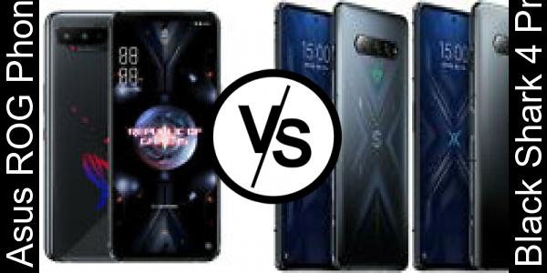 Compare Asus ROG Phone 5 vs Black Shark 4 Pro - Phone rating