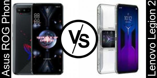Compare Asus ROG Phone 5 vs Lenovo Legion 2 Pro - Phone rating