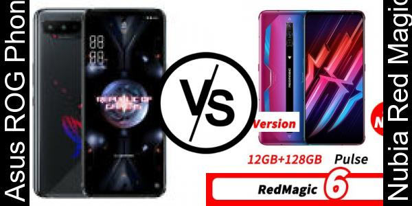 Compare Asus ROG Phone 5 vs Nubia Red Magic 6