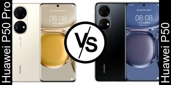Compare Huawei P50 Pro vs Huawei P50