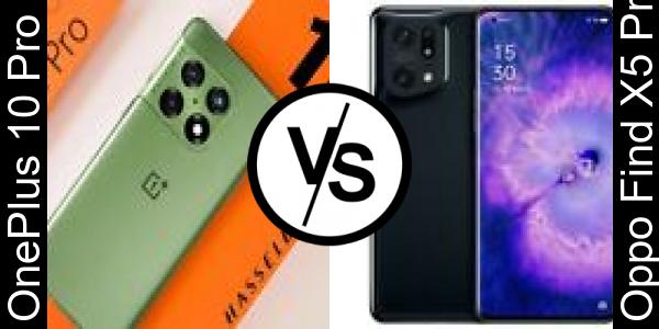 Compare OnePlus 10 Pro vs Oppo Find X5 Pro - Phone rating
