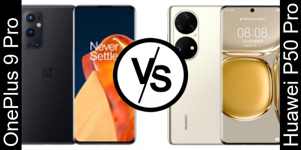 Compare OnePlus 9 Pro vs Huawei P50 Pro - Phone rating