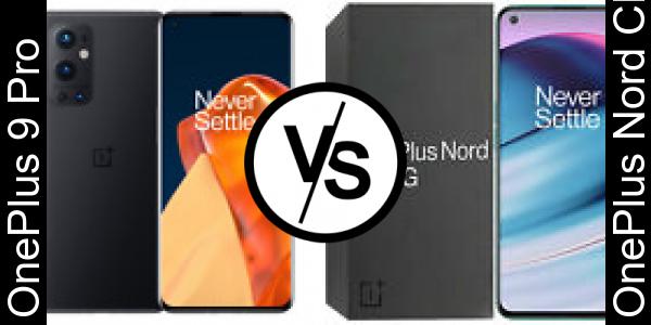 Compare OnePlus 9 Pro vs OnePlus Nord CE 5G - Phone rating
