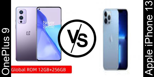 Compare OnePlus 9 vs Apple iPhone 13 - Phone rating