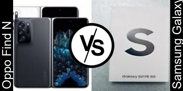 Compare Oppo Find N vs Samsung Galaxy S21 FE 5G