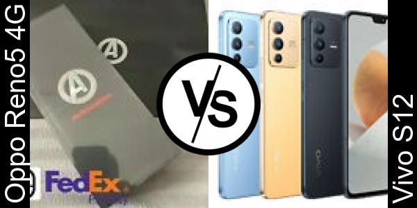 Compare Oppo Reno5 4G vs Vivo S12