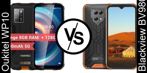 Compare Oukitel WP10 vs Blackview BV9800 - Phone rating