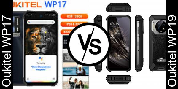 Compare Oukitel WP17 vs Oukitel WP19 - Phone rating