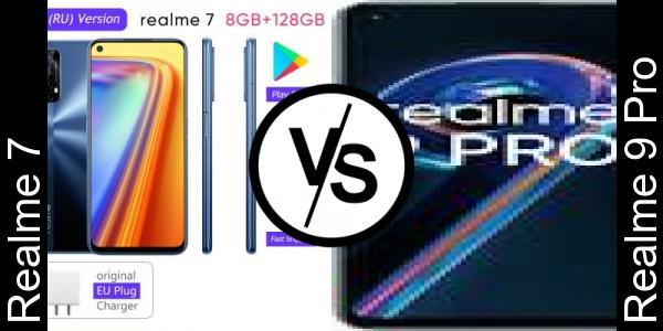 Compare Realme 7 vs Realme 9 Pro - Phone rating
