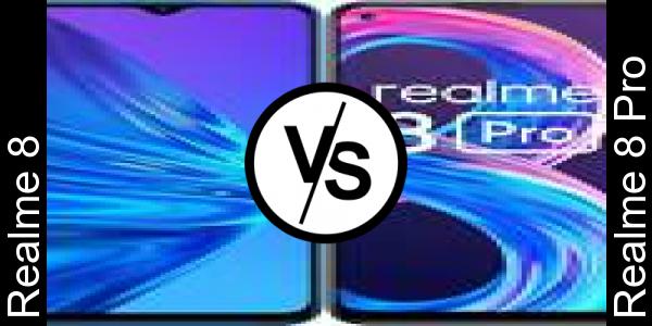 Compare Realme 8 vs Realme 8 Pro