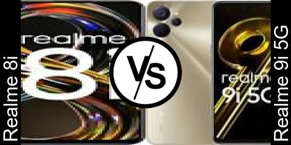Compare Realme 8i vs Realme 9i 5G