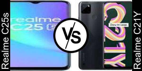 Compare Realme C25s vs Realme C21Y - Phone rating