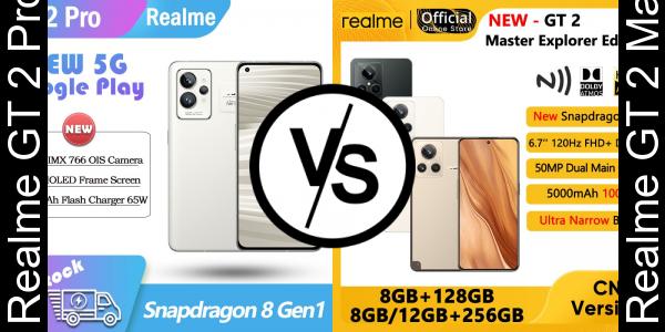 Compare Realme GT 2 Pro vs Realme GT 2 Master Explorer Edition - Phone rating