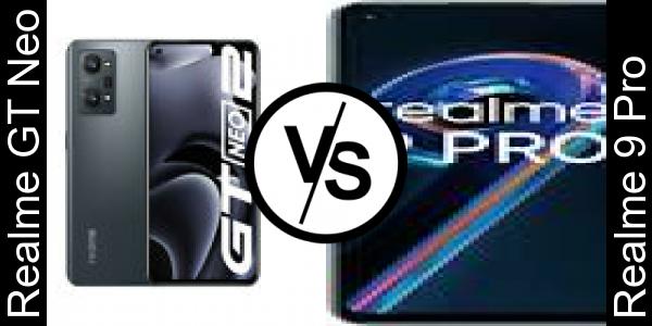 Compare Realme GT Neo 2 vs Realme 9 Pro - Phone rating