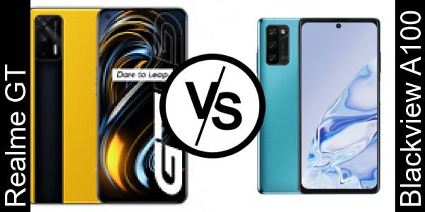Compare Realme GT vs Blackview A100 - Phone rating