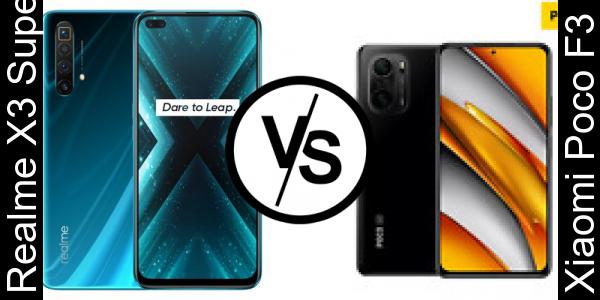 Compare Realme X3 SuperZoom vs Xiaomi Poco F3 - Phone rating