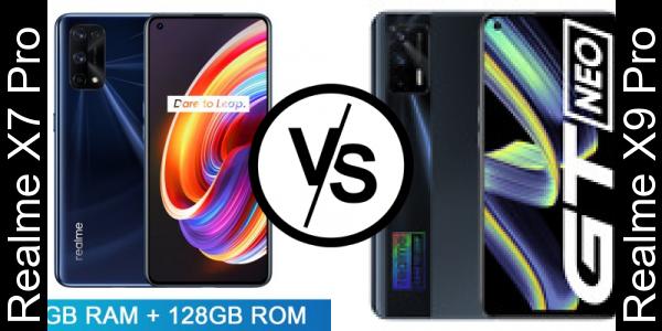 Compare Realme X7 Pro vs Realme X9 Pro