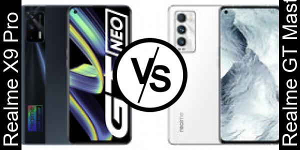 Compare Realme X9 Pro vs Realme GT Master Edition - Phone rating