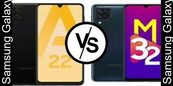 Compare Samsung Galaxy A22 4G vs Samsung Galaxy M32 - Phone rating