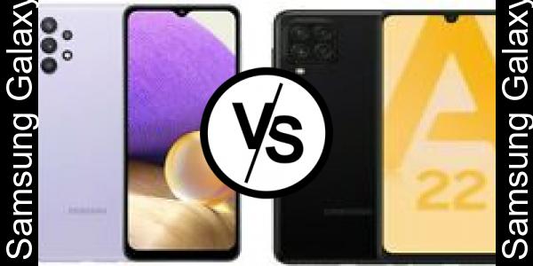 Compare Samsung Galaxy A32 5G vs Samsung Galaxy A22 4G - Phone rating