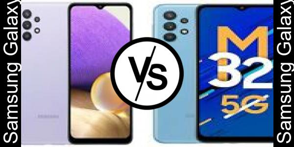 Compare Samsung Galaxy A32 5G vs Samsung Galaxy M32 5G