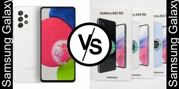 Compare Samsung Galaxy A52s 5G vs Samsung Galaxy A53 5G