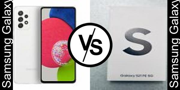 Compare Samsung Galaxy A52s 5G vs Samsung Galaxy S21 FE 5G - Phone rating