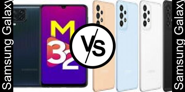 Compare Samsung Galaxy M32 vs Samsung Galaxy A33 5G - Phone rating