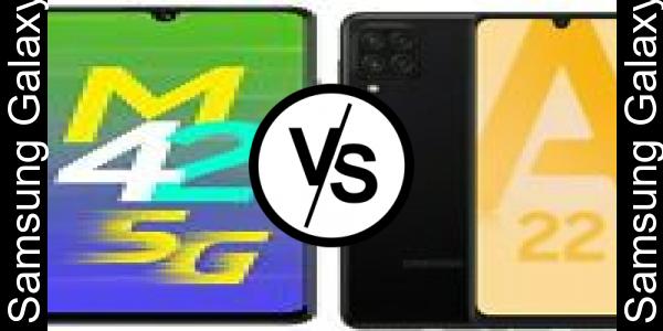 Compare Samsung Galaxy M42 5G vs Samsung Galaxy A22 4G