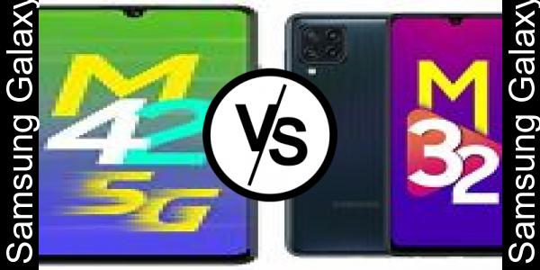 Compare Samsung Galaxy M42 5G vs Samsung Galaxy M32 - Phone rating