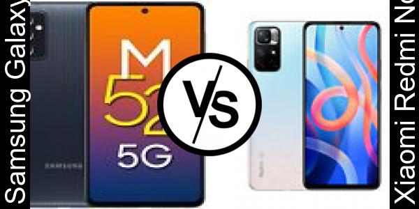 Compare Samsung Galaxy M52 5G vs Xiaomi Redmi Note 11 - Phone rating