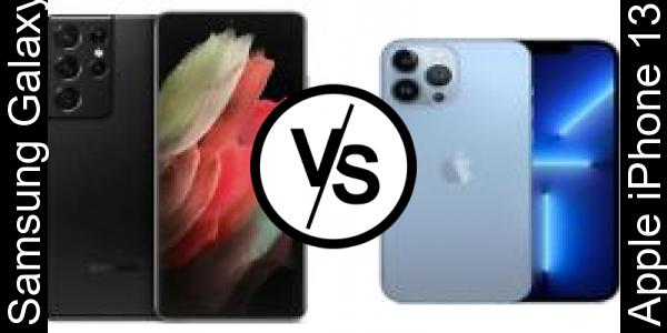 Compare Samsung Galaxy S21 Ultra vs Apple iPhone 13 Pro