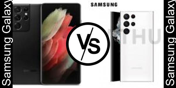 Compare Samsung Galaxy S21 Ultra vs Samsung Galaxy S22 Ultra