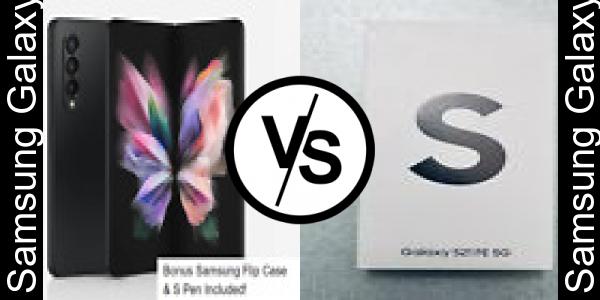 Compare Samsung Galaxy Z Fold3 vs Samsung Galaxy S21 FE 5G - Phone rating