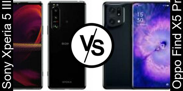 Compare Sony Xperia 5 III vs Oppo Find X5 Pro - Phone rating