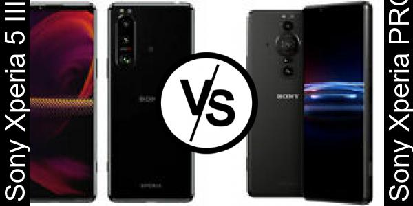 Compare Sony Xperia 5 III vs Sony Xperia PRO-I - Phone rating