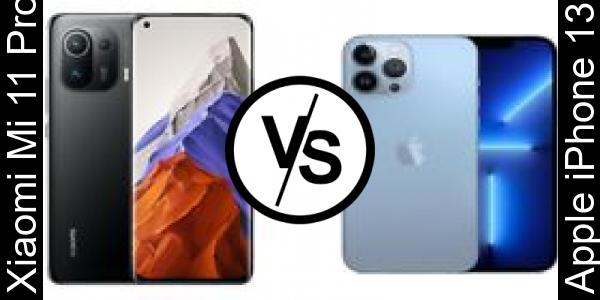 Compare Xiaomi Mi 11 Pro vs Apple iPhone 13 Pro