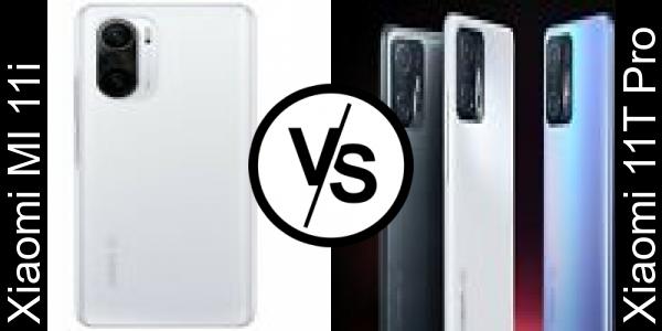 Compare Xiaomi MI 11i vs Xiaomi 11T Pro
