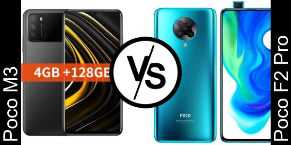 Compare Poco M3 vs Poco F2 Pro