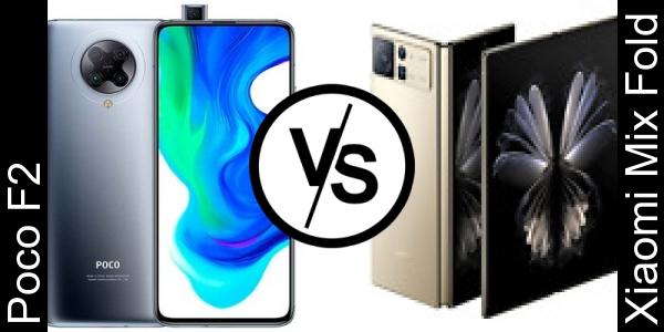 Compare Poco F2 vs Xiaomi Mix Fold 2 - Phone rating
