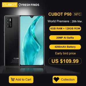 Cubot P50 price comparison and specifications